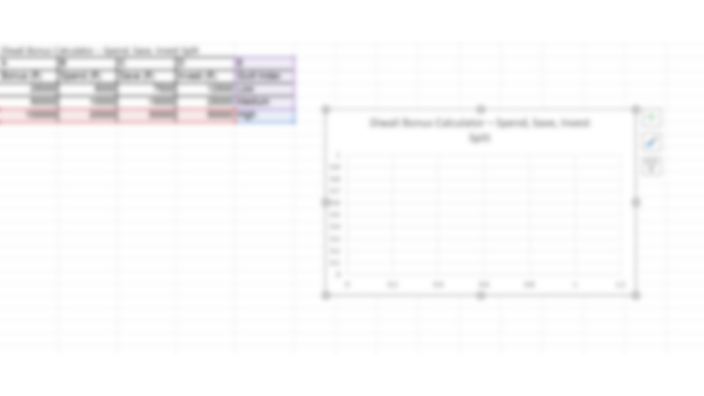 Diwali Bonus Calculator – Spend, Save, Invest Split