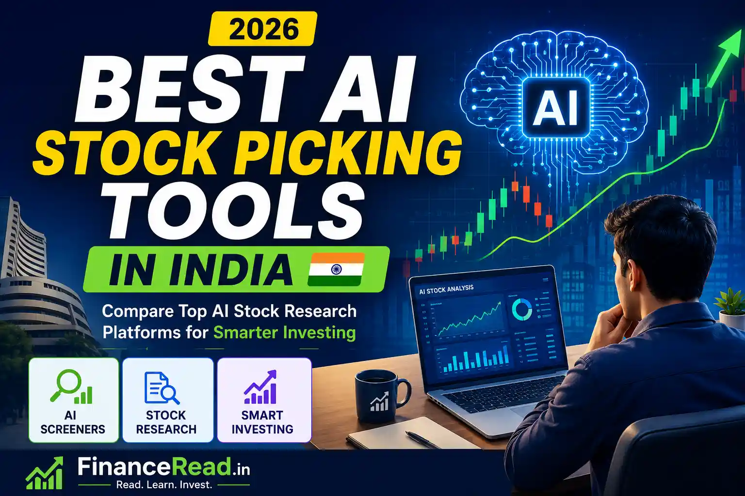 Best AI stock picking tools in India 2026 for stock research and analysis
