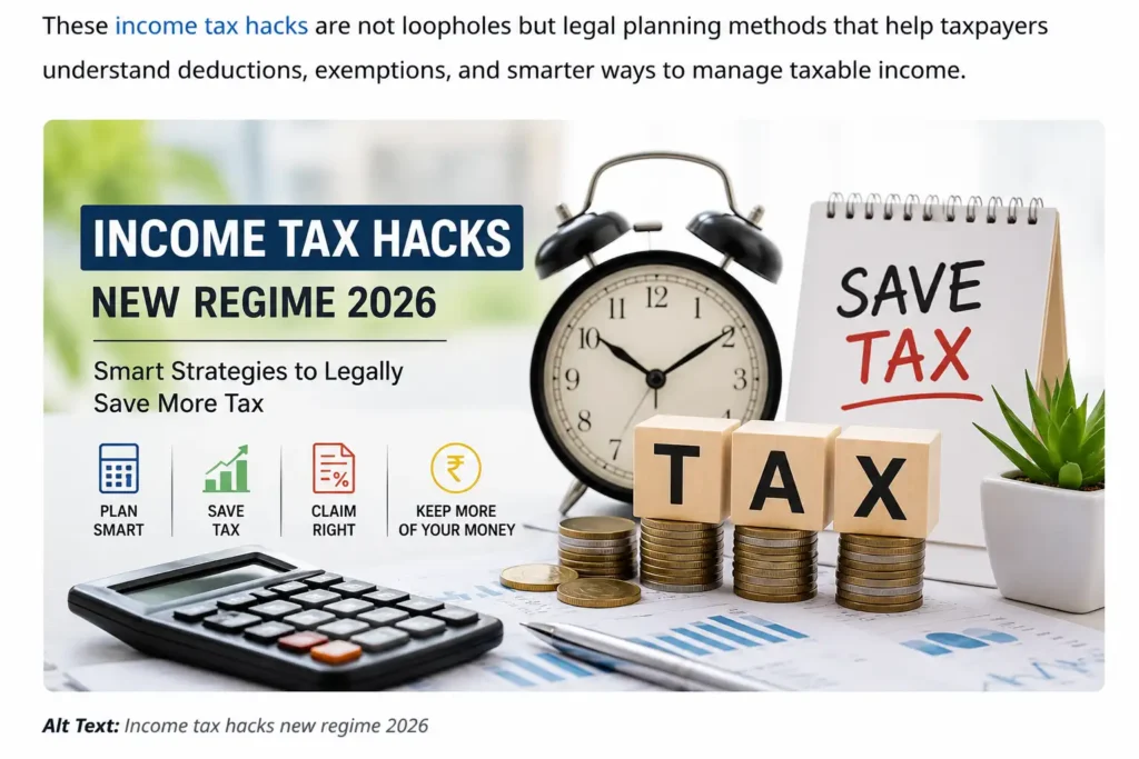 Income-tax hacks new regime 2026