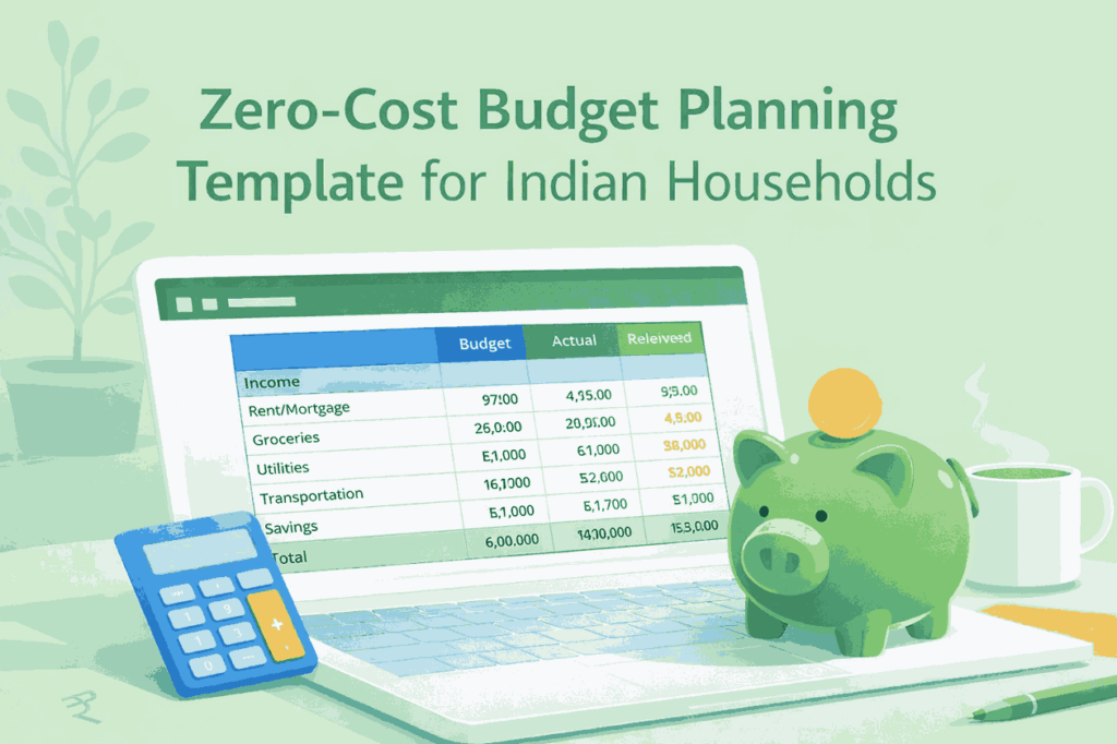 Zero-cost budget planning for households