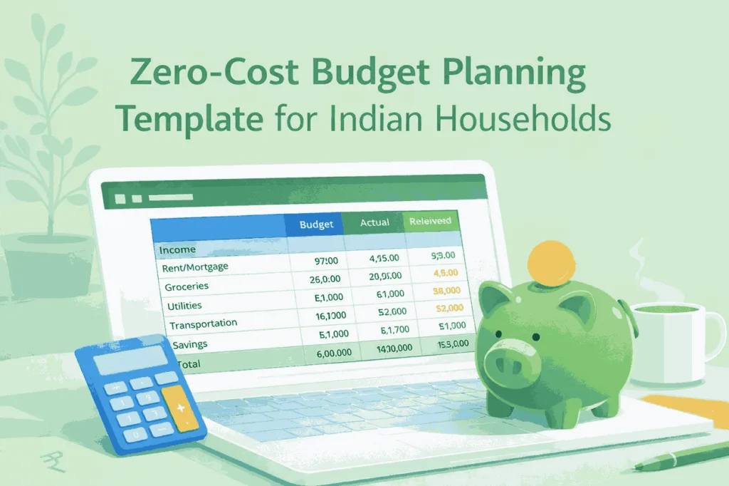 Zero-cost budget planning for households