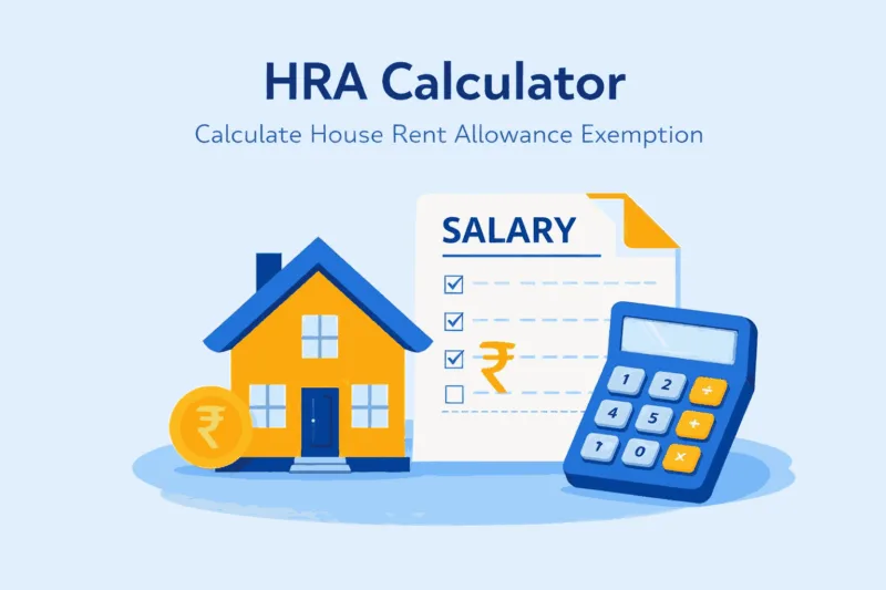 hra calculator india to calculate house rent allowance exemption