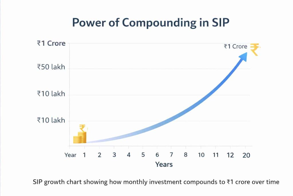 How Time Impacts Your SIP to ₹1 Crore