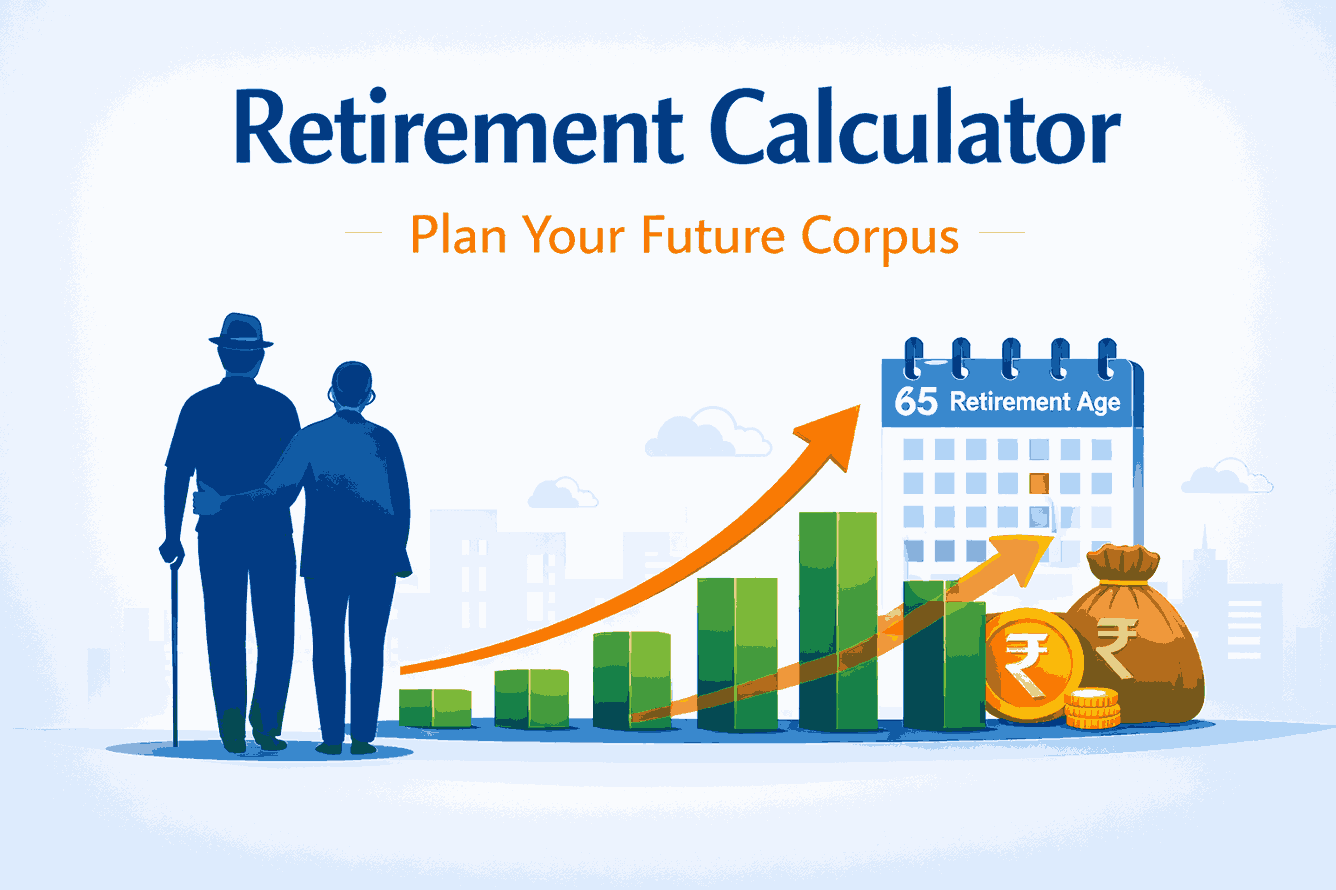 retirement calculator india to estimate required retirement corpus