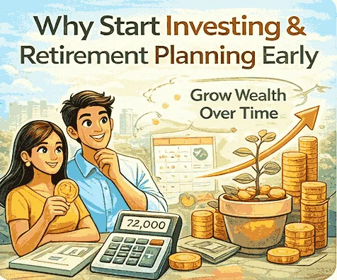 why start investing and retirement planning early