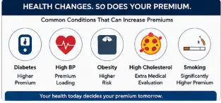 health changes so does your premium