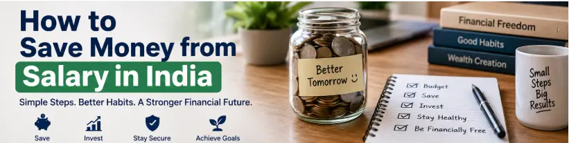 How to save money from salary in India with practical budgeting and saving strategies